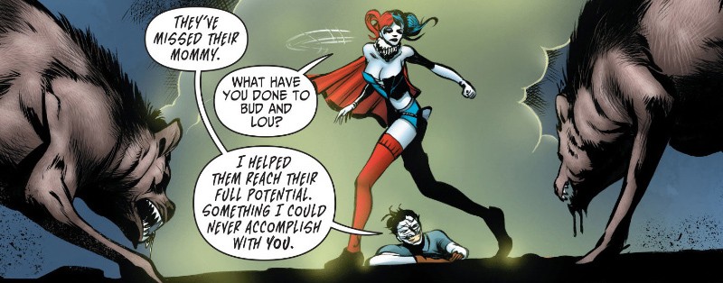 Will Harley Quinn's pet hyenas, Bud and Lou, be in her new film
